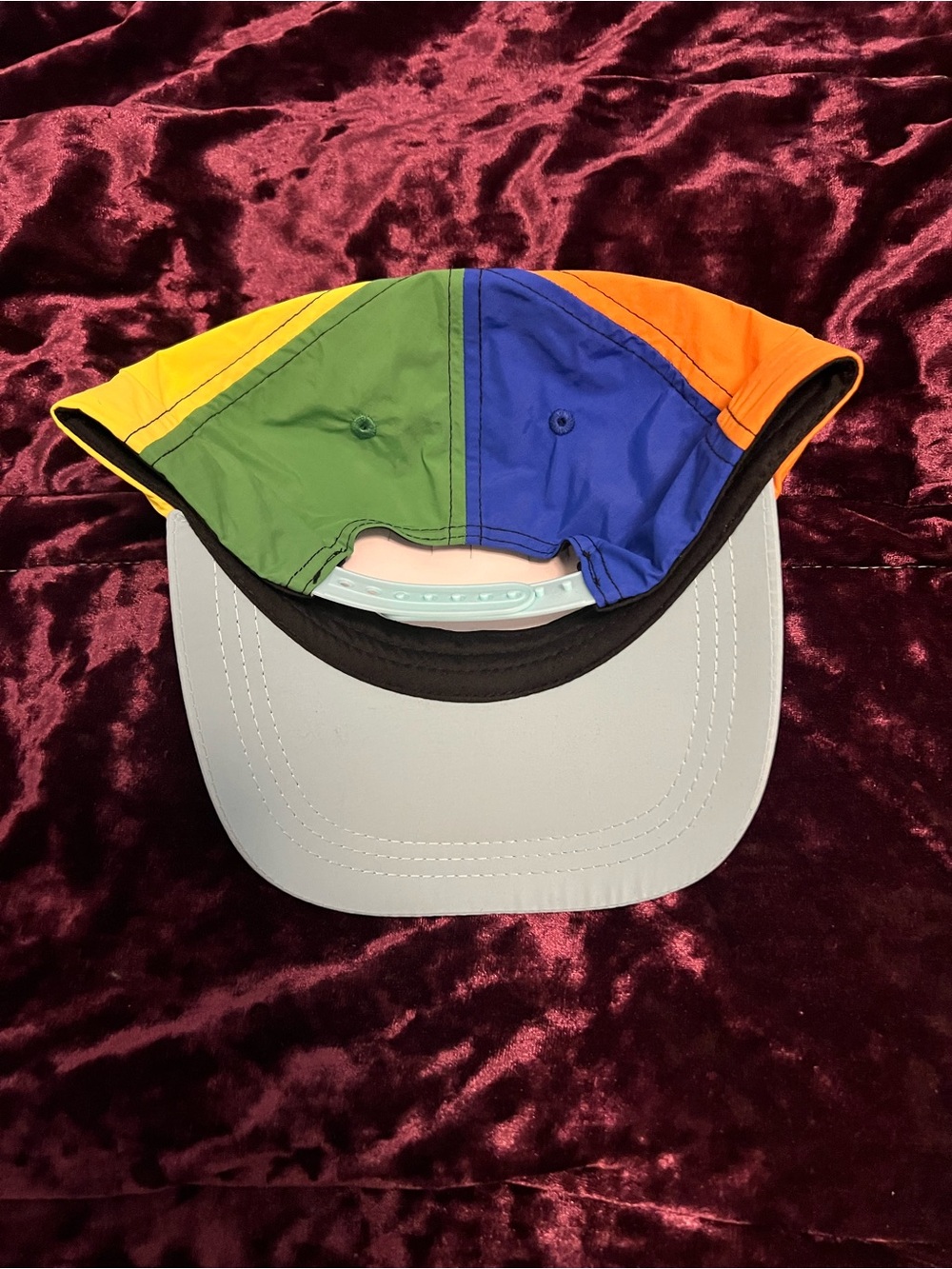 Round Two Colorblock Baseball Cap - Multicolor Unisex OS - Picture 3 of 4